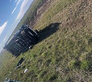 Įvykio vietoje sužalotąją gelbėjusio vyro užfiksuoti vaizdai
