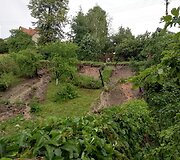 Po liūties nuslinkęs &scaron;laitas &Scaron;aldytuvų gatvėje Kaune