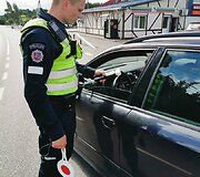 Reido metu Kauno policija pričiupo keletą girtų vairuotojų