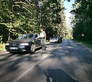 Savaitgalį Kauno policijos vykdytų reidų akimirkos