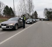 Kauno apskrities policijos reidas