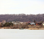 Lampėdžio ežere vykdomi darbai