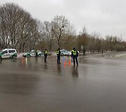 Kauno apskrities policijos reido akimirkos