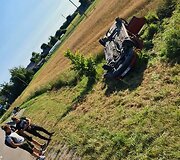 Kretingos rajone vertėsi kiek įkau&scaron;usio jaunuolio vairuojamas automobilis