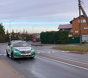 Autoserviso gaisras Ramučiuose