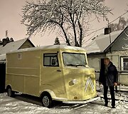 Markaičių įsigytas maisto vagonėlis
