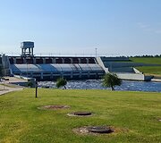 Pliavinių hidroelektrinė Latvijoje