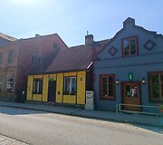 Prie Dauguvos upės įsikūrusi Jaunjelgava