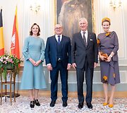 Belgijos karali&scaron;kosios poros apsilankymas Istorinėje Prezidentūroje