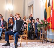Belgijos karali&scaron;kosios poros apsilankymas Istorinėje Prezidentūroje
