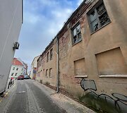 Byrantis pastatas Kauno A.Jak&scaron;to gatvėje
