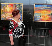 Buvusios teisėjos Reginos Cemnolonskienės tapybos darbai