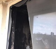Ukmergės Jaunimo gatvėje sudegęs butas