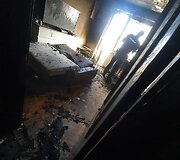 Ukmergės Jaunimo gatvėje sudegęs butas