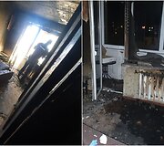 Ukmergės Jaunimo gatvėje sudegęs butas