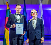 Kauno kolegijos direktoriaus dr. Andriaus Brusoko inauguracija