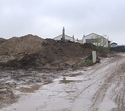 Romaini&scaron;kių gatvė Kaune virto purvynu