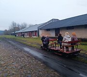 Pasivažinėjimas rankine drezina