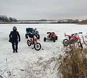 Kauno policijos patikros ant ledo