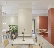 Vietoj &bdquo;vaiduoklio&ldquo; Bir&scaron;tone i&scaron;kilsiančio pastato interjero vizualizacijos