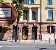 Kauno savivaldybės prie apleistų pastatų pastatyti ženklai