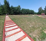 Basų kojų takas &scaron;alia Kadagių slėnio