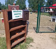 Basų kojų takas &scaron;alia Kadagių slėnio