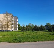 Mažosios gatvės Raudondvaryje žalioji zona, kur žadama nutiesti kelią