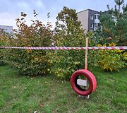 Gyventojų protestas prie&scaron; kelio palei namų langus tiesimą Raudondvaryje