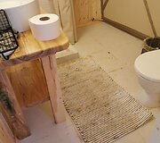 Pirmųjų svečių palikta netvarka kupoliniame namelyje