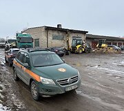 Tar&scaron;os naftos produktais &scaron;altinio paie&scaron;kos Žiežmariuose