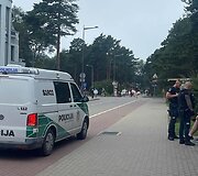 Naktinė pamaina su Palangos policijos pareigūnais