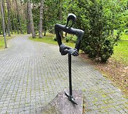 Bir&scaron;tonietis skulptorius Andrius Lik ir jo studija