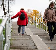 Atnaujinti laiptai Kaune