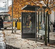 Kaune &ndash; naujos vie&scaron;ojo transporto stotelių stoginės