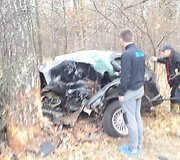 BMW avarija Kauno rajone