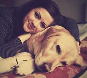 Bučkis ir jo &scaron;eimininkė Indrė Ganatauskaitė