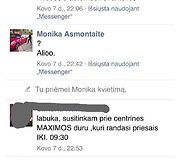 Nepilnamečio plė&scaron;iko susira&scaron;inėjimas su nukentėjusiąja