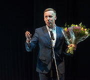 Kauno &scaron;iuolaikinio &scaron;okio teatro &bdquo;Aura&ldquo; spektaklio &bdquo;Godos&ldquo; premjera Lietuvoje