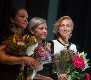 Kauno &scaron;iuolaikinio &scaron;okio teatro &bdquo;Aura&ldquo; spektaklio &bdquo;Godos&ldquo; premjera Lietuvoje