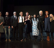 Kauno &scaron;iuolaikinio &scaron;okio teatro &bdquo;Aura&ldquo; spektaklio &bdquo;Godos&ldquo; premjera Lietuvoje
