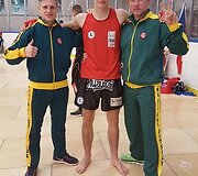 Lietuvos kovotojų bei teisėjų rinktinė pasaulio Muaythai čempionate &Scaron;vedijoje