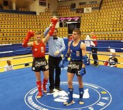 Lietuvos kovotojų bei teisėjų rinktinė pasaulio Muaythai čempionate &Scaron;vedijoje