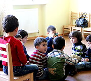 Penktasis vaikų darželis Gruzijos Zestafonio mieste