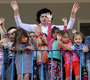 Penktasis vaikų darželis Gruzijos Zestafonio mieste