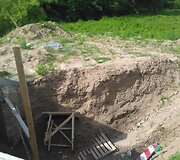 Dotnuvoje strigo pėsčiųjų bei dviračių tako klojimo darbai