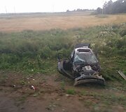 BMW avarija prie Jiezno