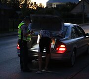 &Scaron;iaulių policijos reido metu netrūko įvykių