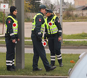 Policijos reidas Kauno Europos pr.