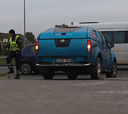Policijos reidas Kauno Europos pr.